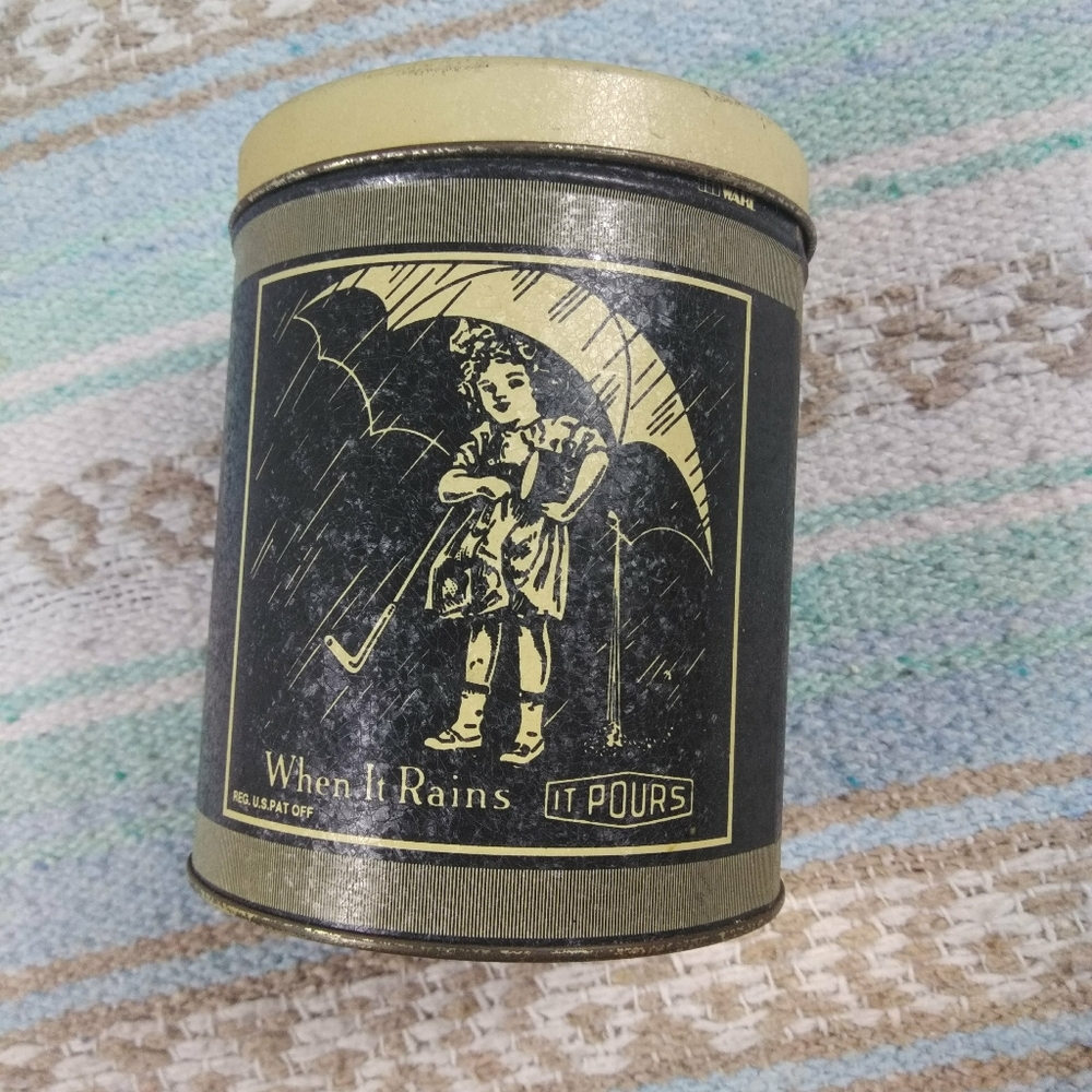 MORTON'S SALT VINTAGE TIN 1985